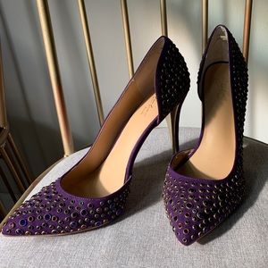 Thalia Sodi jeweled Pumps